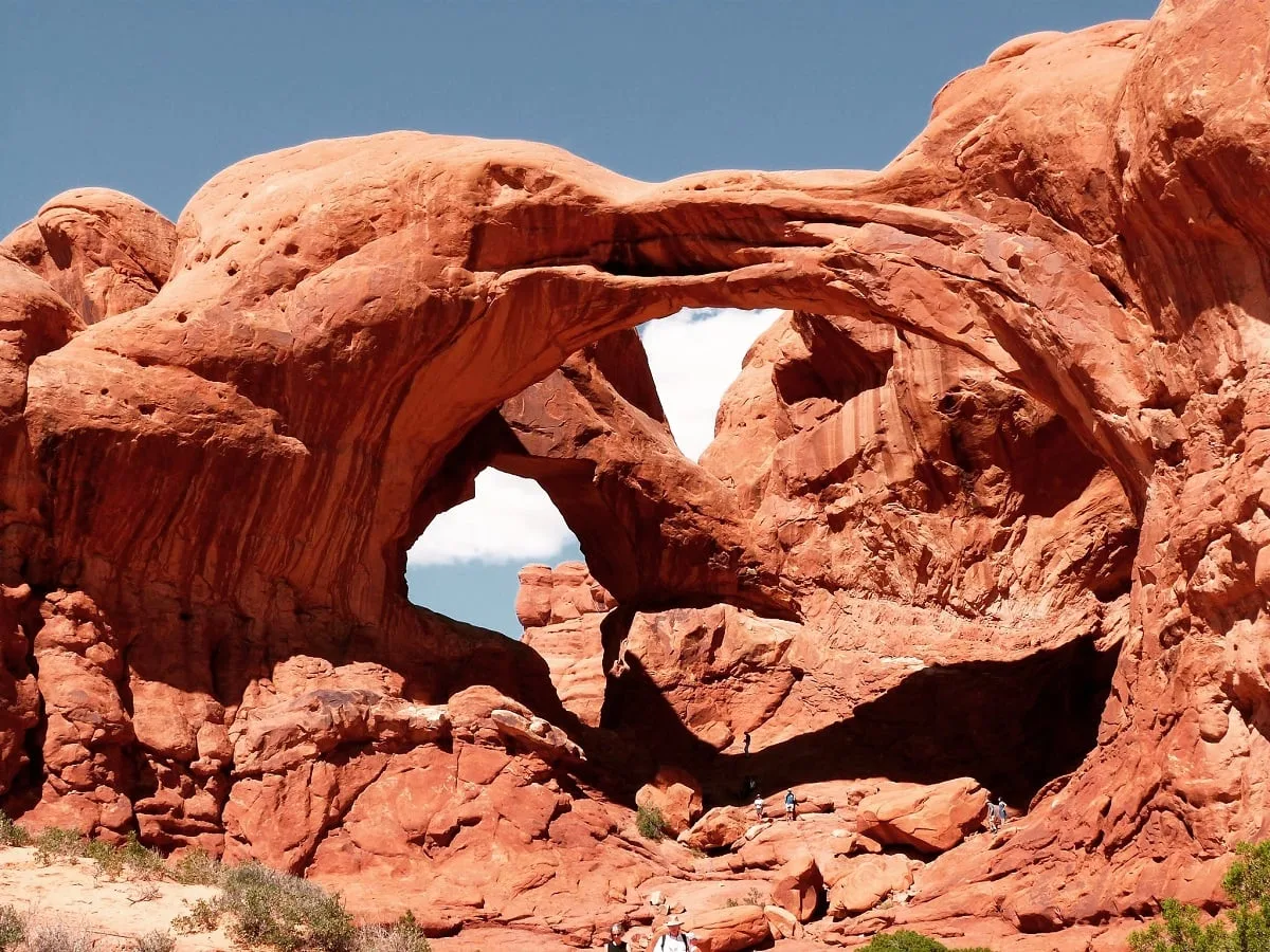 La Double Arch du Arches National Park