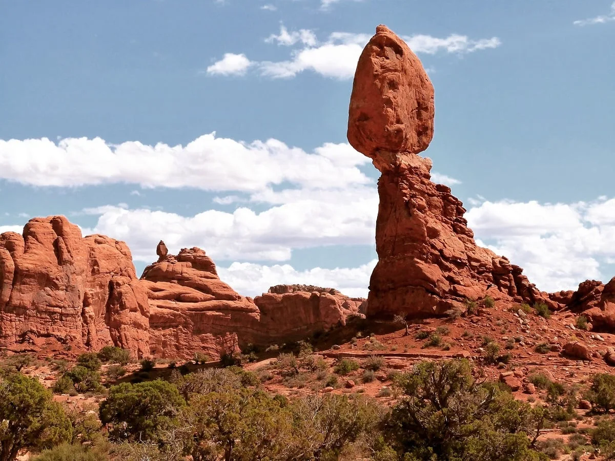 Le Balanced Rock du Arches National Park