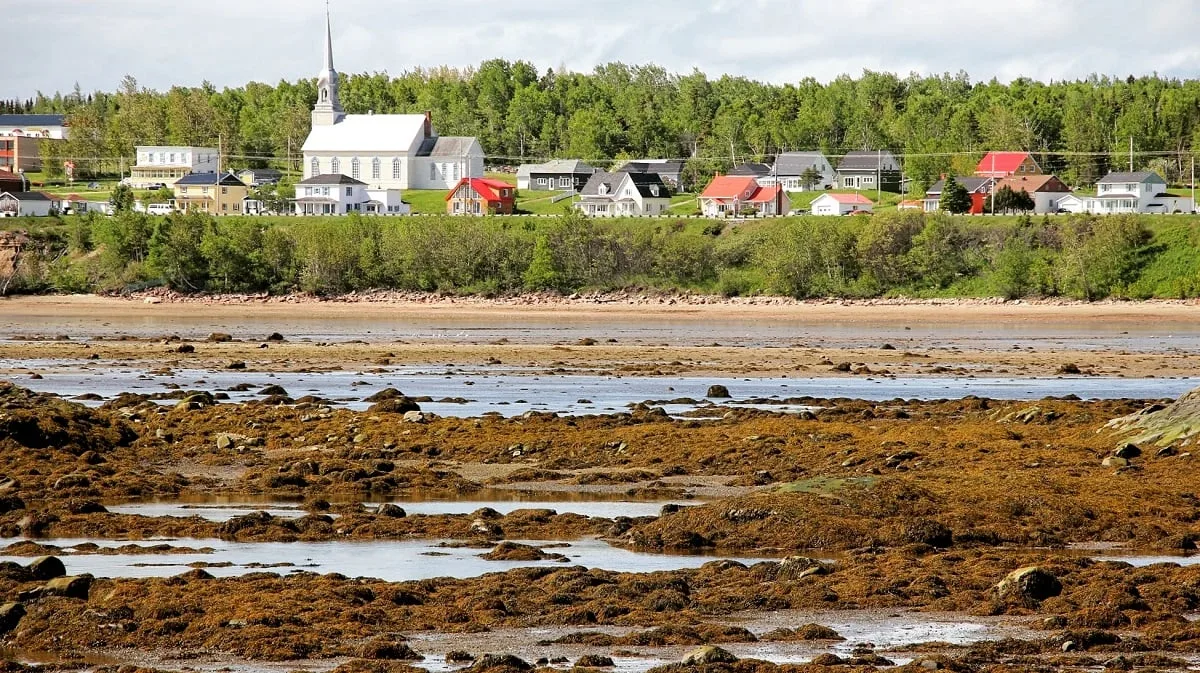 Baie Sainte Catherine, près de Tadoussac, au Québec