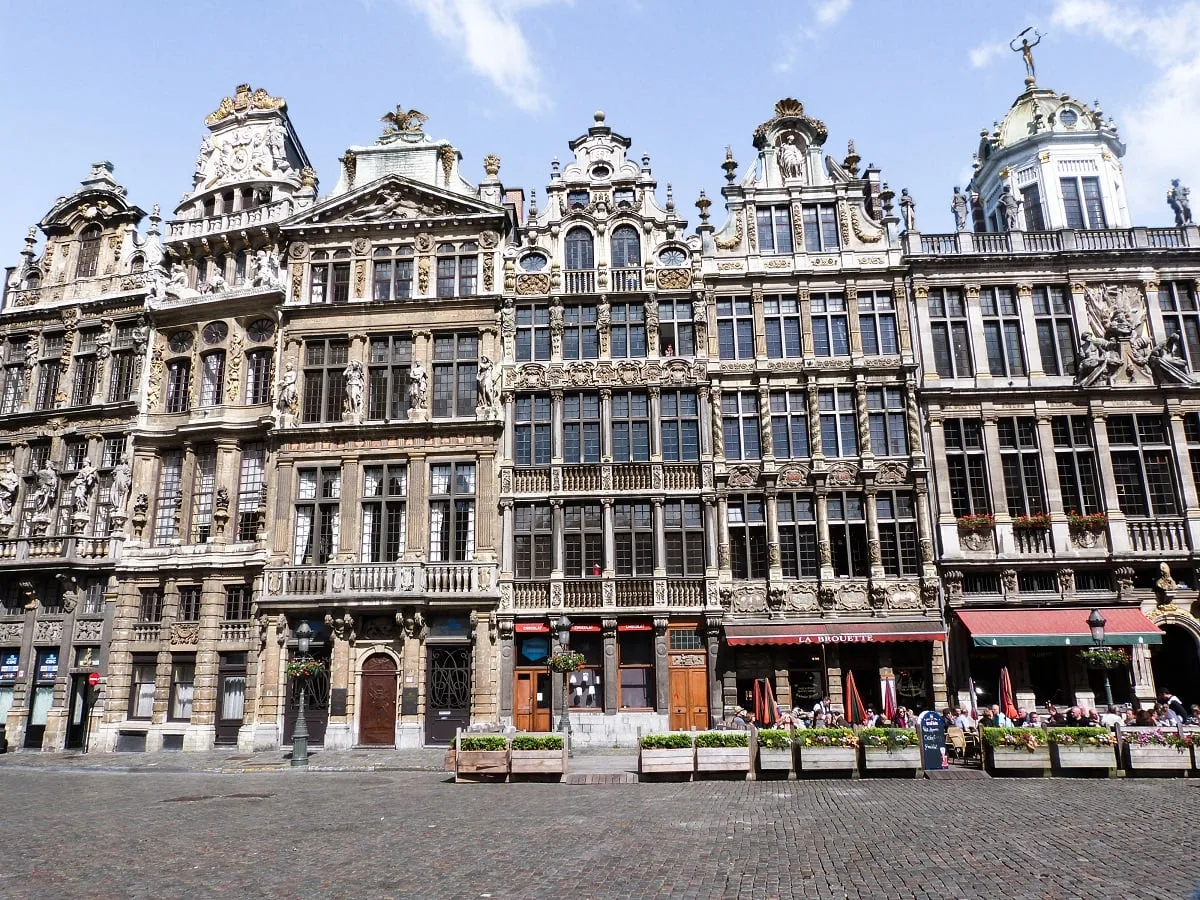 La Grand Place de Bruxelles et ses façades caractéristiques