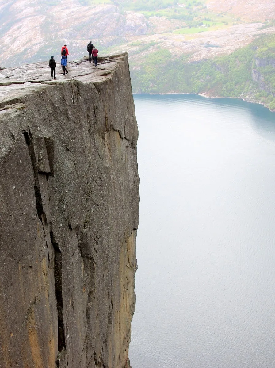 Le Preikestolen en Norvège