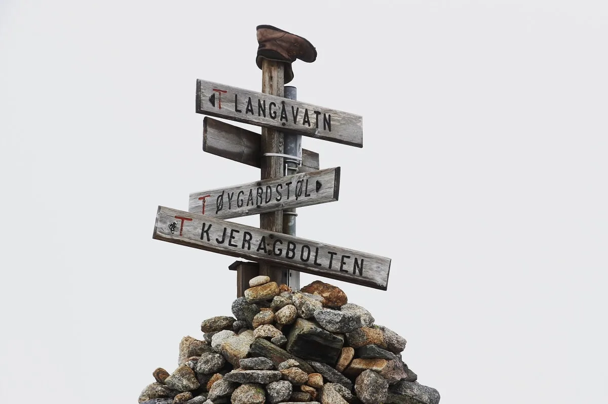La randonée du rocher Kjerag en Norvège