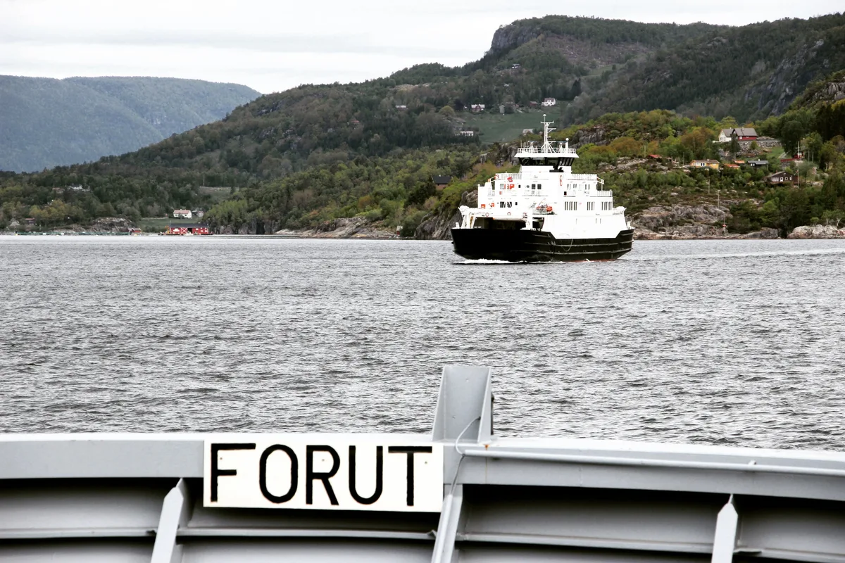 Road trip en Norvège - Sur le ferry