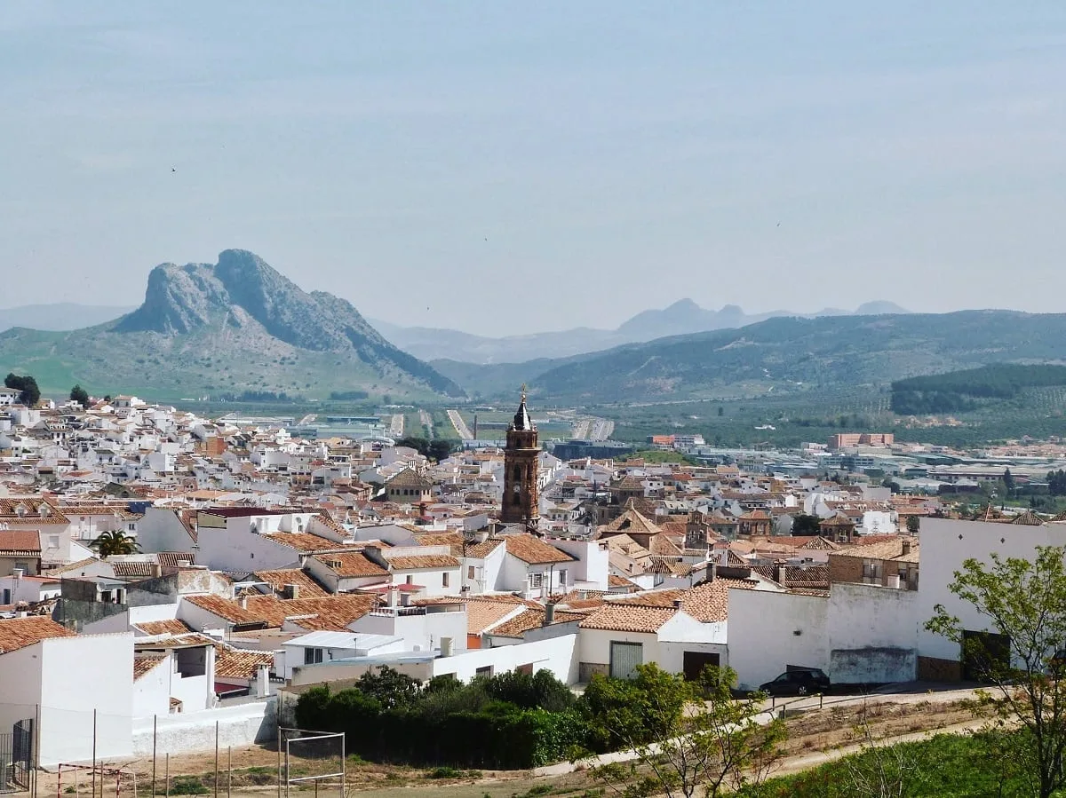 La ville d'Antequera en Andalousie