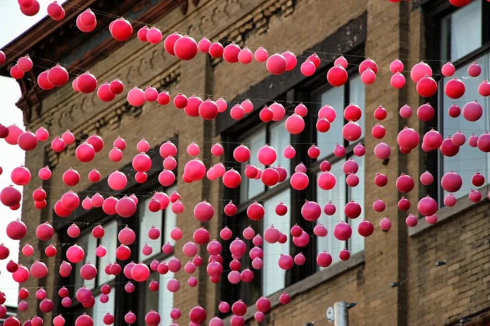 La rue Sainte-Catherine à Montréal