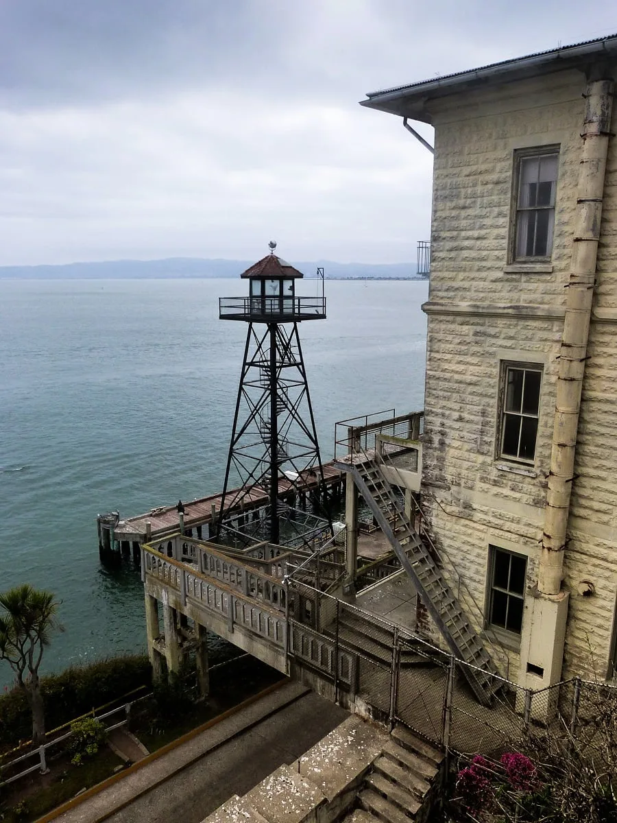 La visite de la prison d'Alcatraz