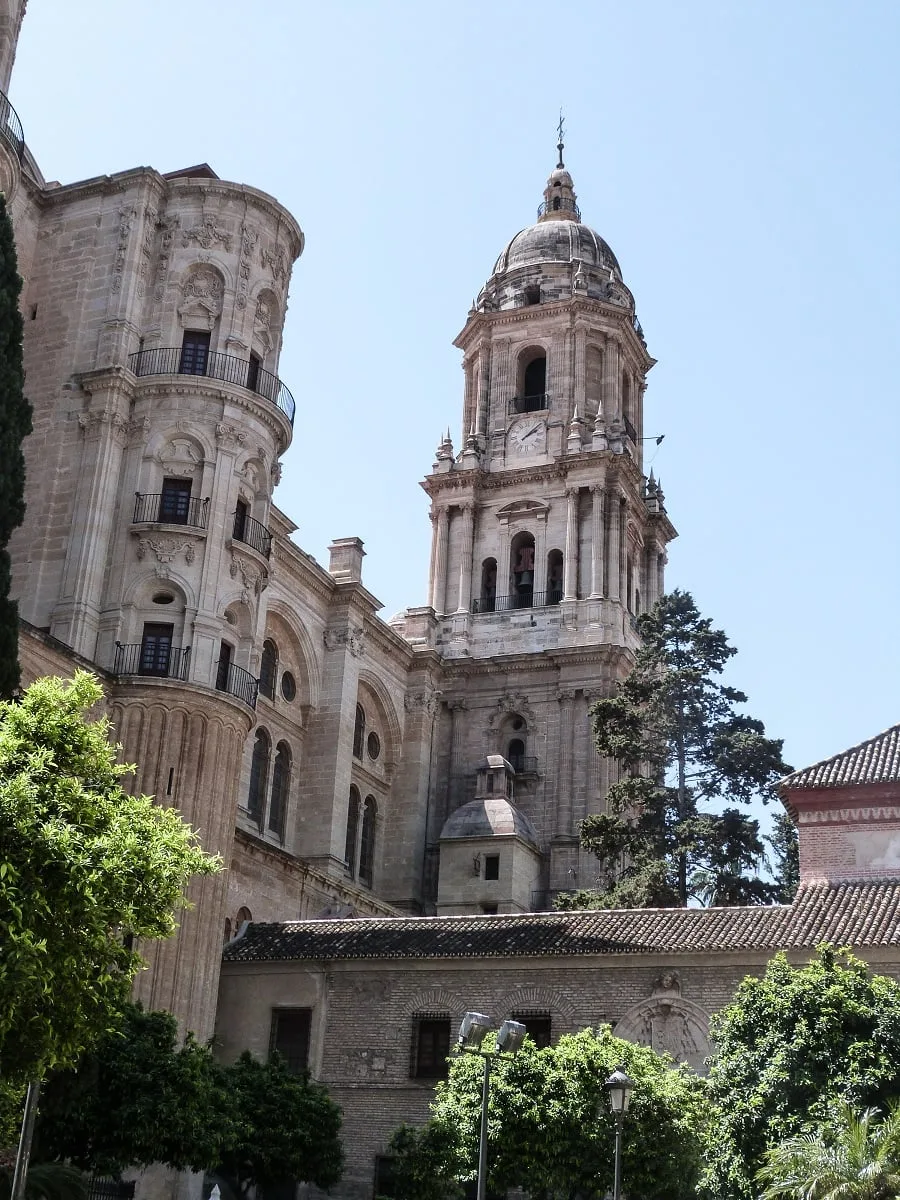 La cathédrale de Malaga