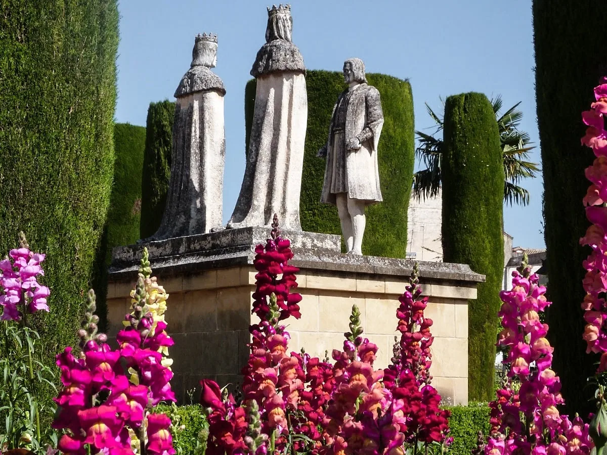 Dans les jardins de l'alcazar de Cordoue