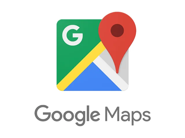 Le logo de l'application Google Maps