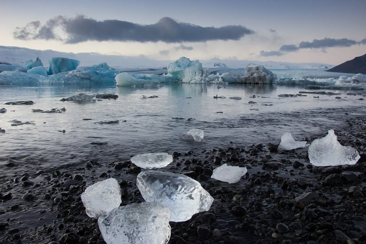 Le Glacier Lagoon de Jokulsarlon en Islande