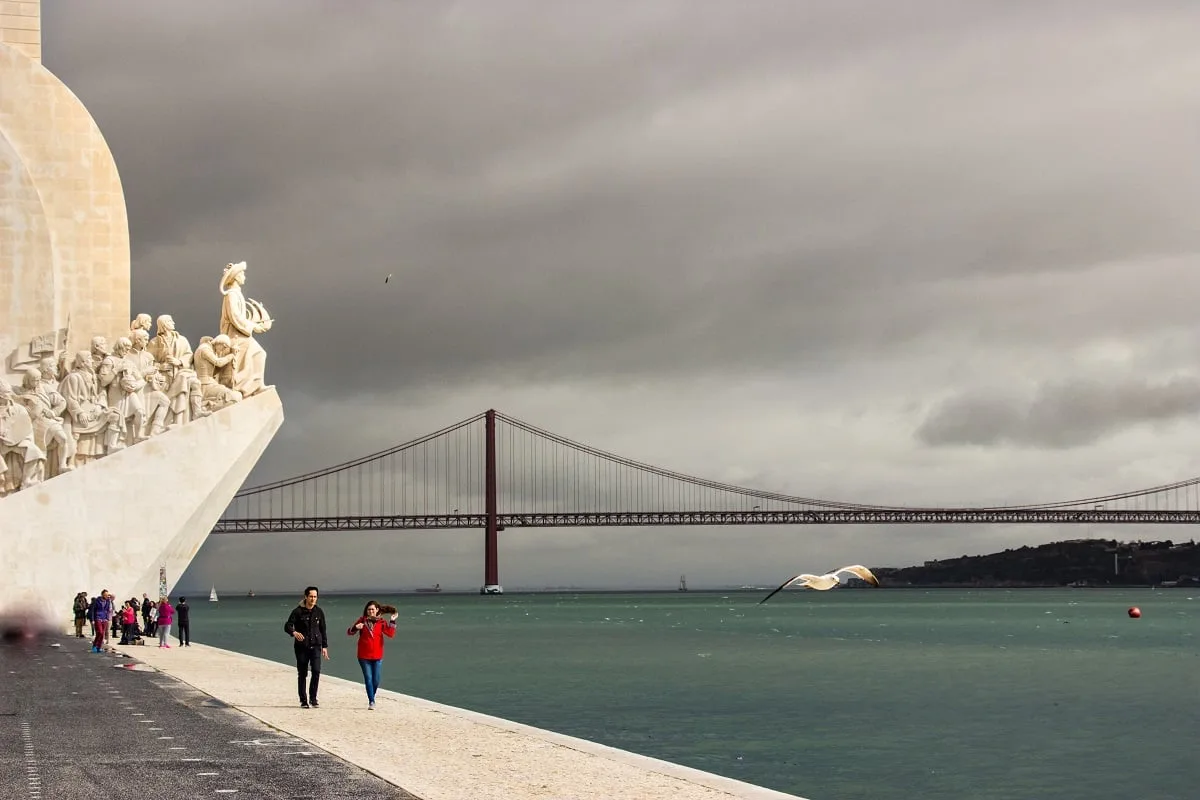 Le Padrão dos Descobrimentos ou "monument aux découvertes" de Lisbonne