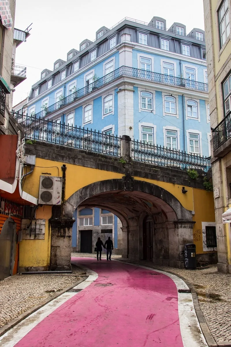 La Pink Street de Lisbonne