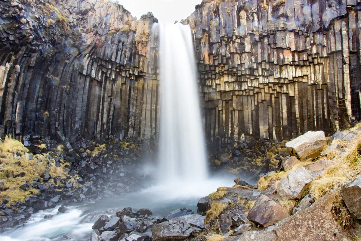 La cascade de Svartifoss