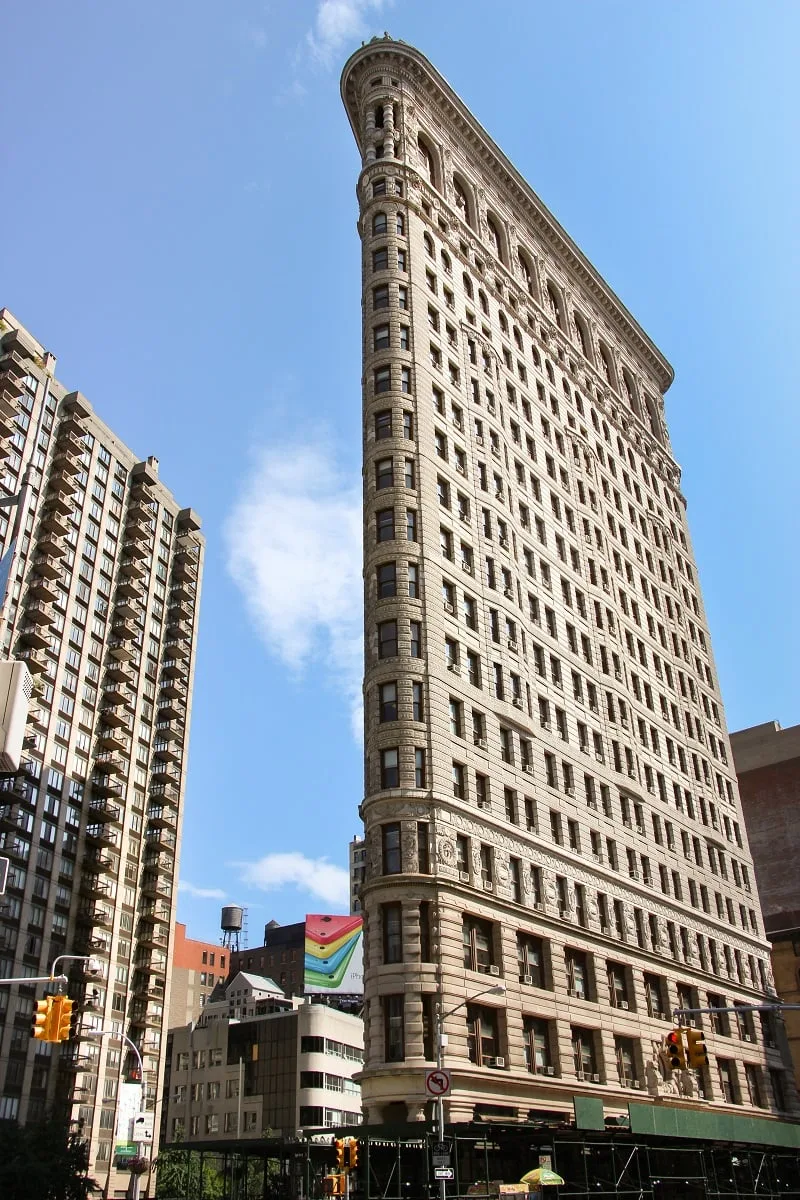 Le Flatiron building de New-York