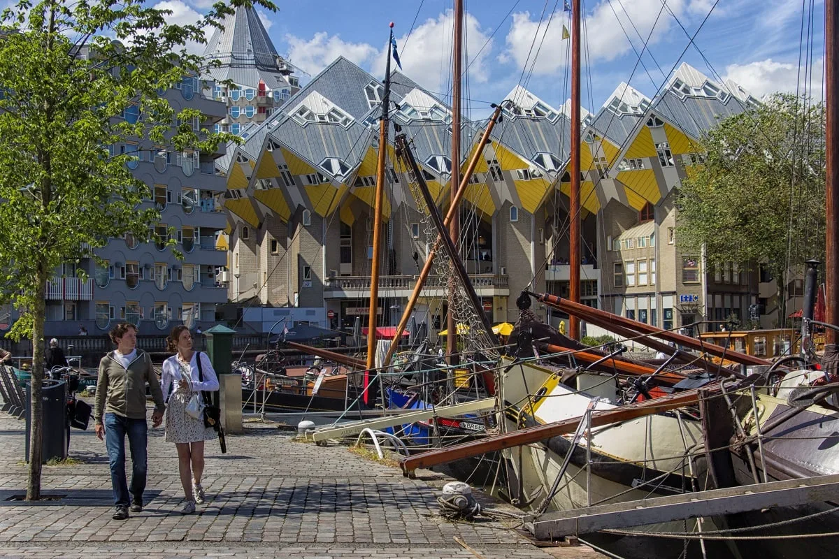 Le quartier du Oude Haven à Rotterdam