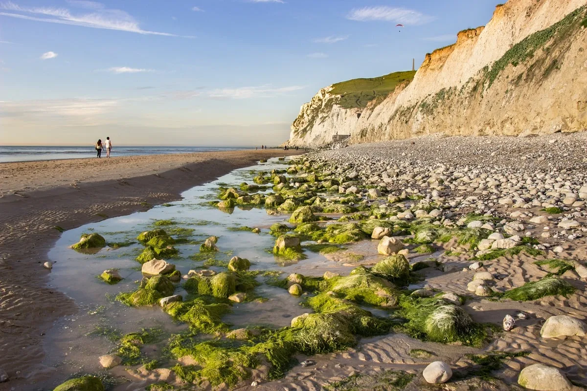 La plage du Cap Blanc-Nez