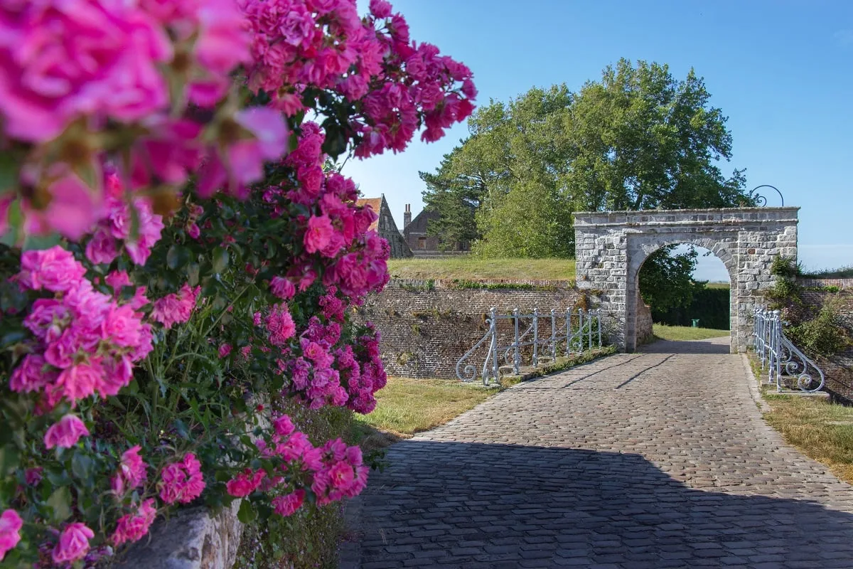 L'entrée de la citadelle