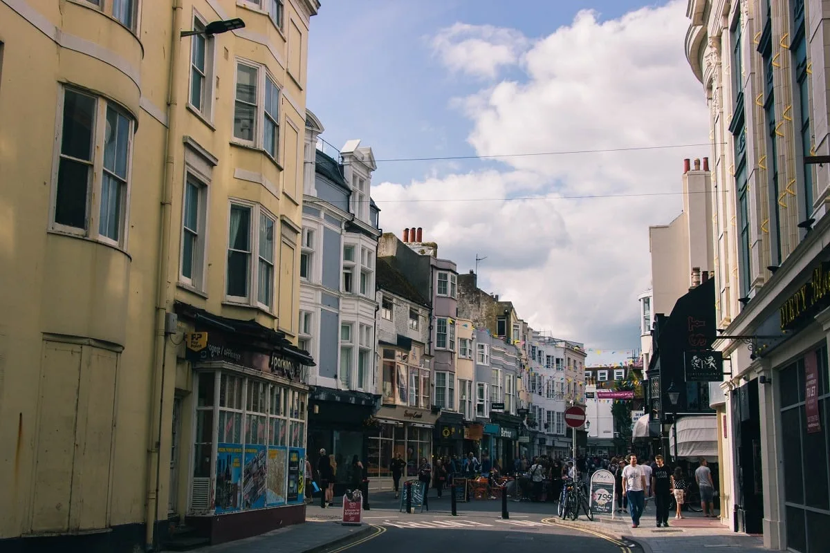 Dans les rues de Brighton
