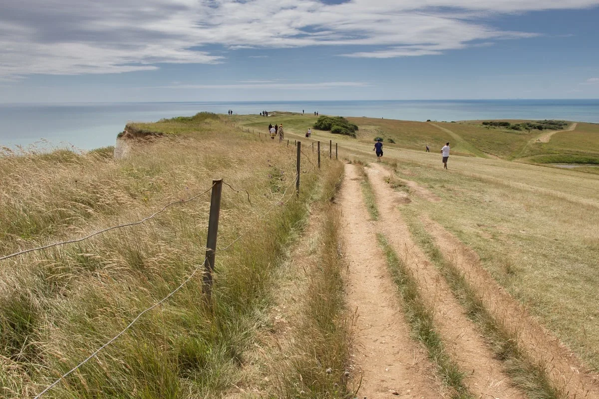 Le chemin de randonnée du Beachy Head