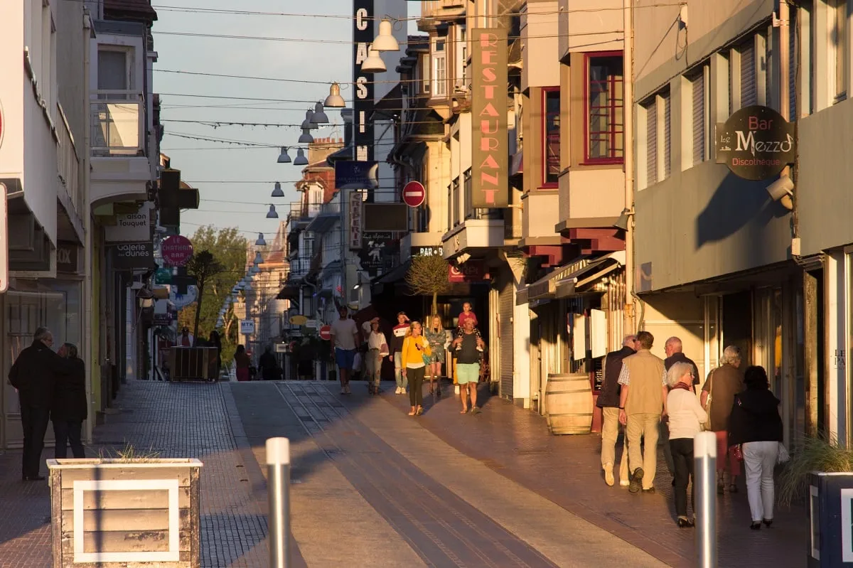 La rue Saint-Jean du Touquet