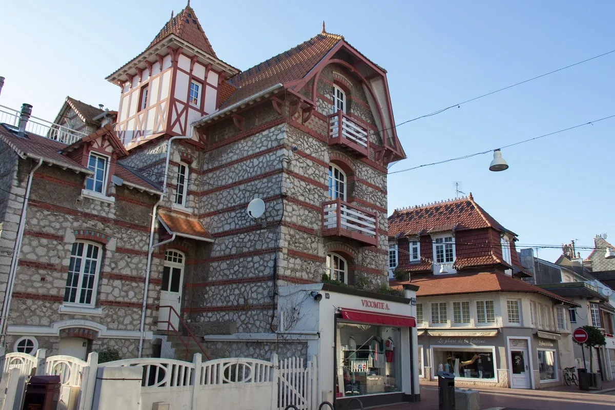Une villa typique du Touquet, dans le centre-ville