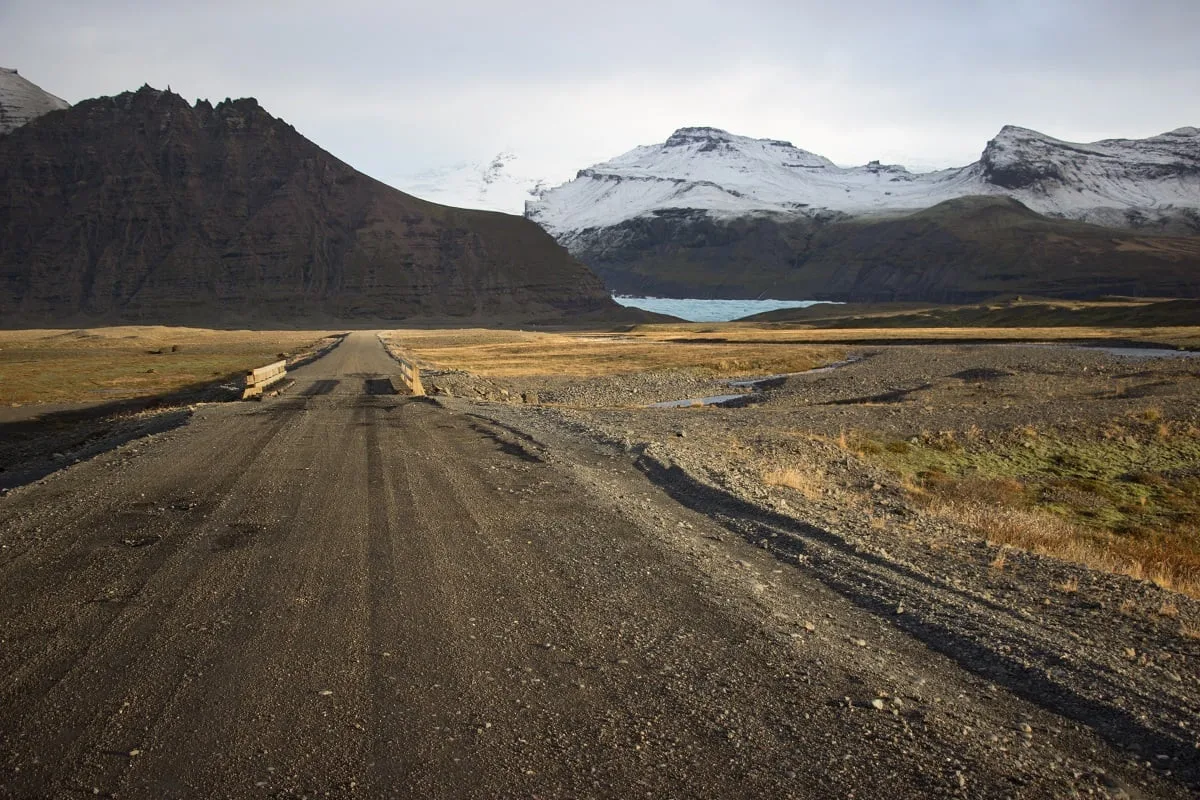 Paysage de montagnes en Islande