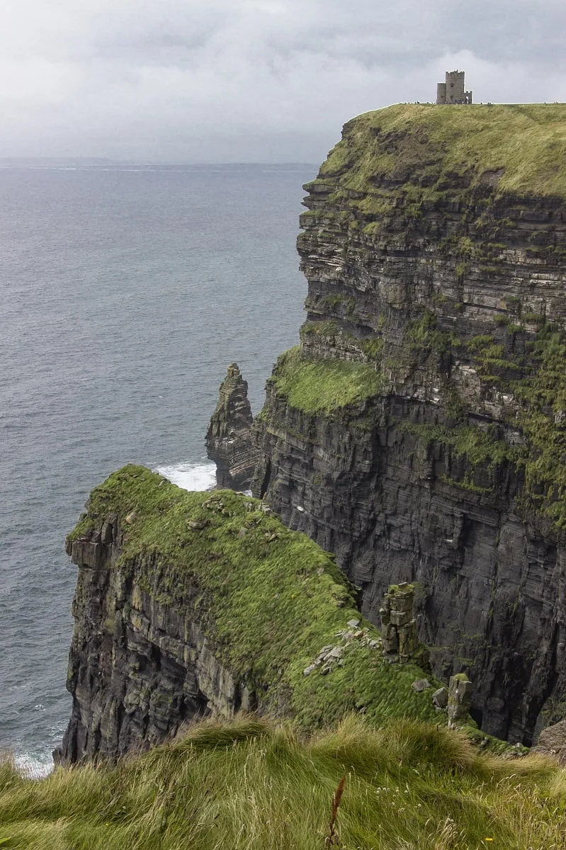 La plus haute falaise du site des Cliffs of Moher