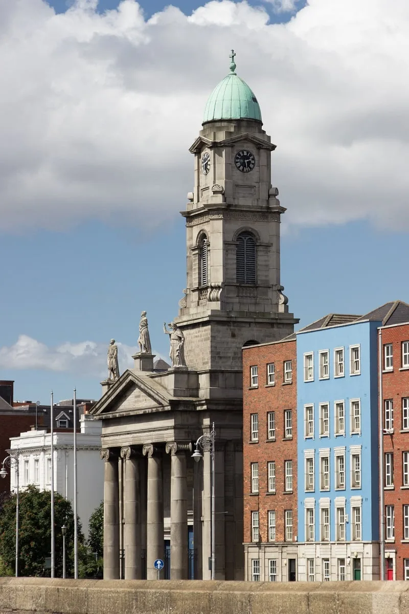 Quelques façades colorées dans Dublin
