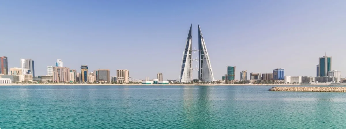 La skyline de Manama au Bahreïn