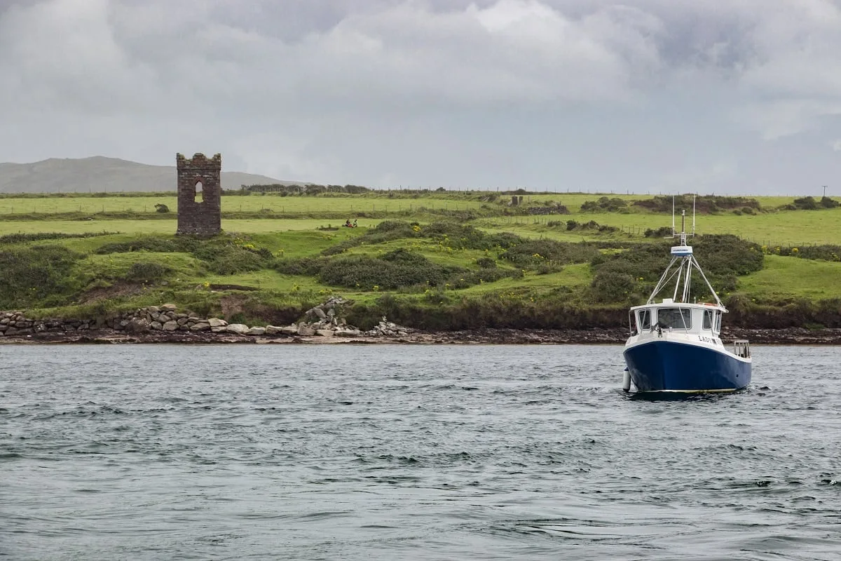 Un paysage dans la baie de Dingle
