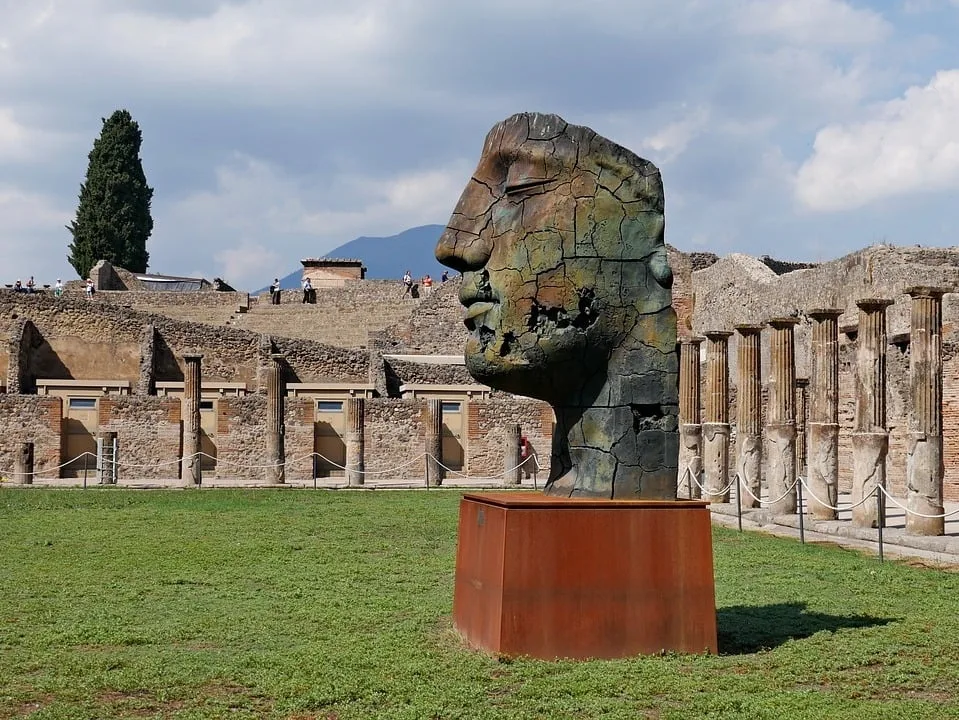 Statue dans Pompei
