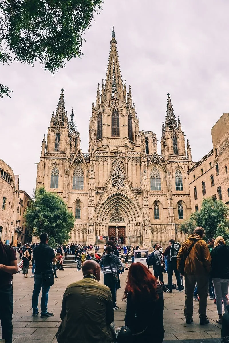 Cathédrale gothique de Barcelone
