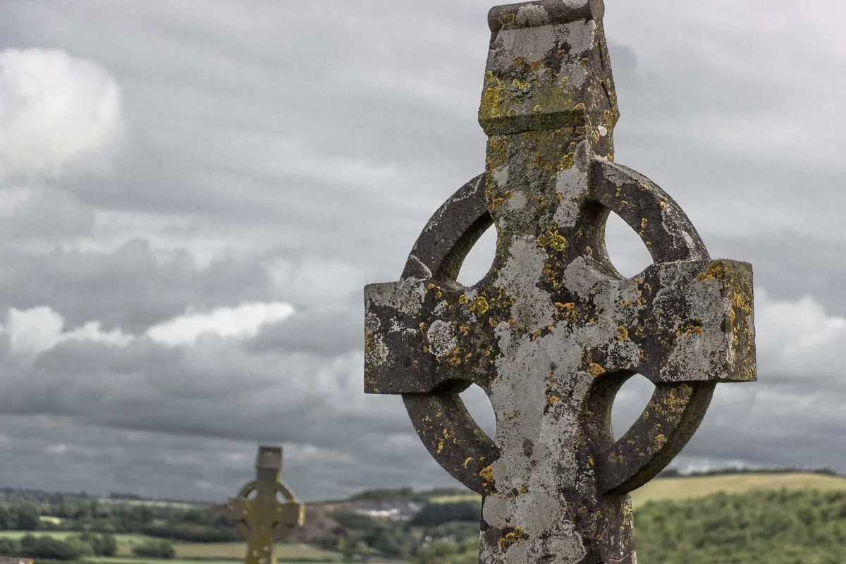 Une croix de Saint-Patrick