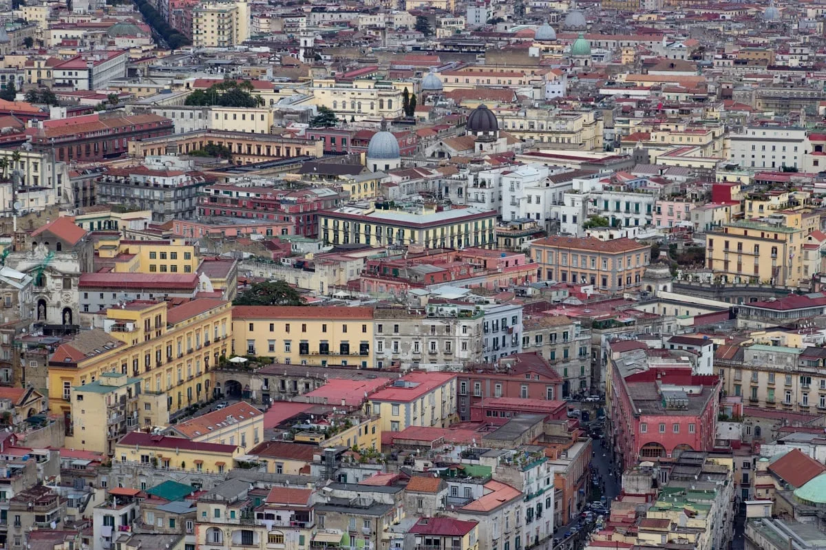 Panorama sur Naples