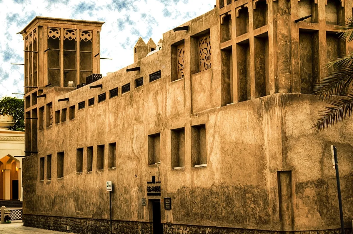 Dans un ancien quartier de Dubai