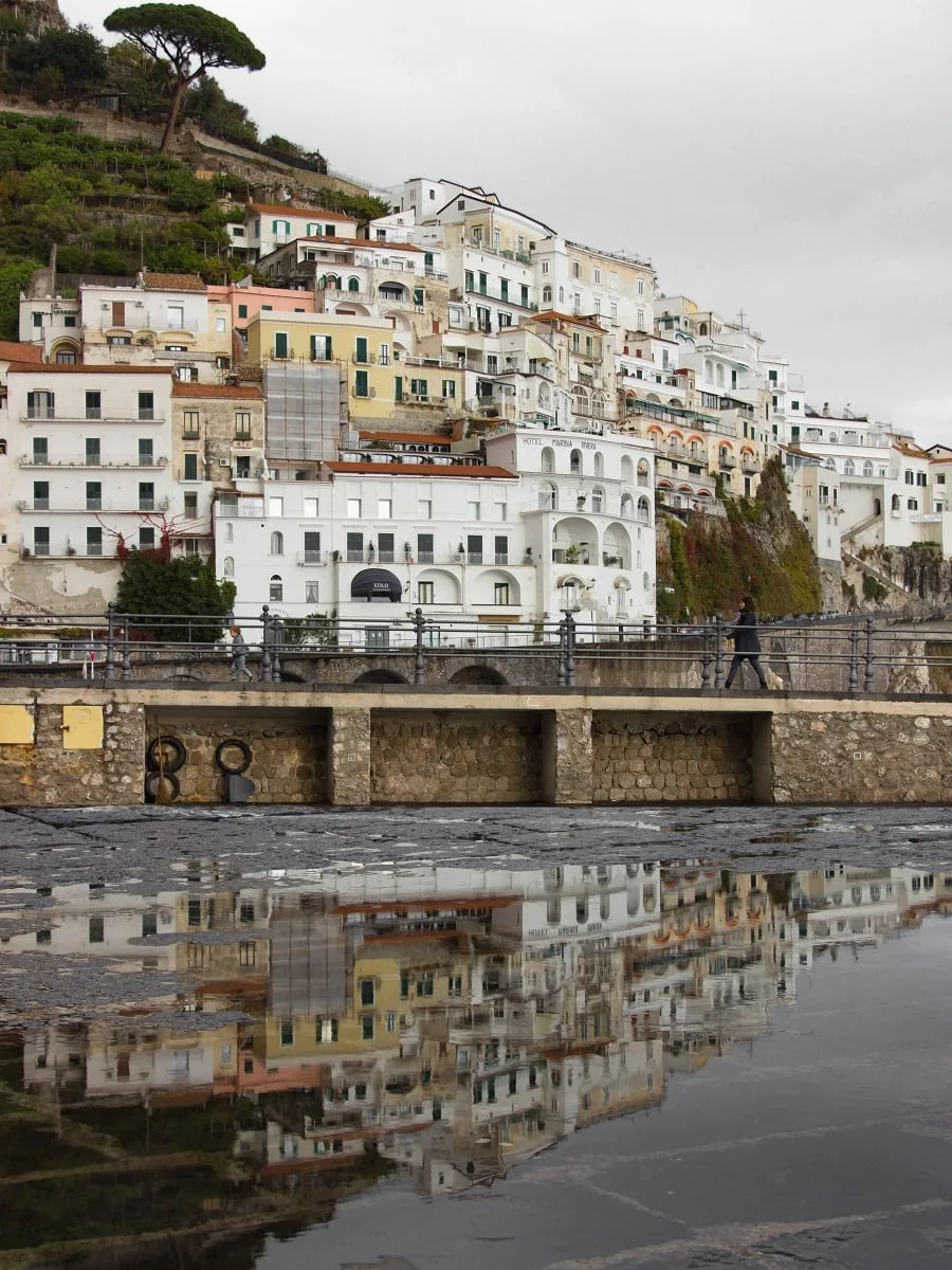 Amalfi sous la pluie
