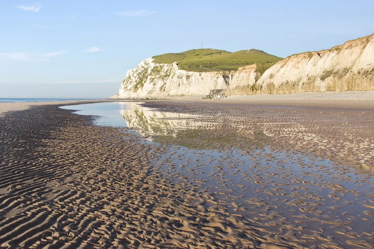 Le Cap Blanc-Nez et ses reflets