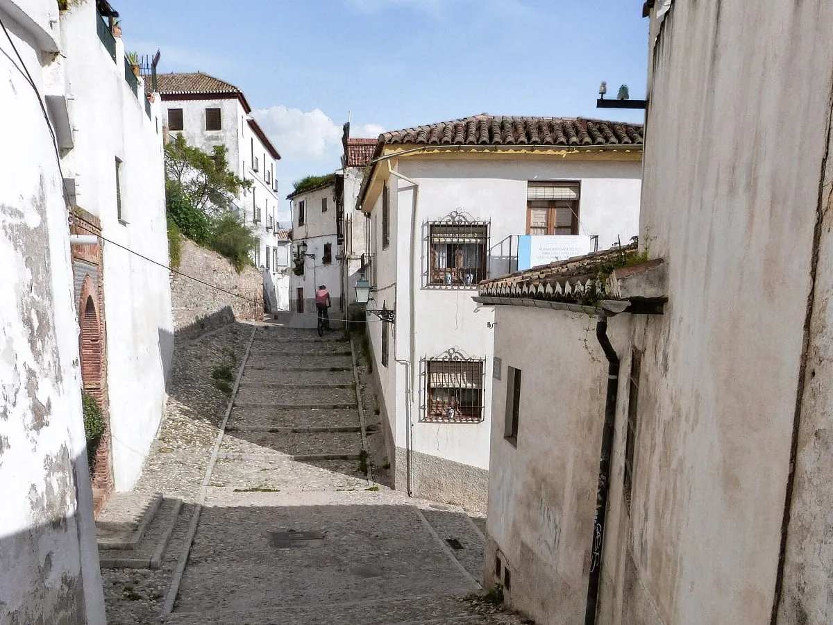 Quartier Sacromonte à Grenade