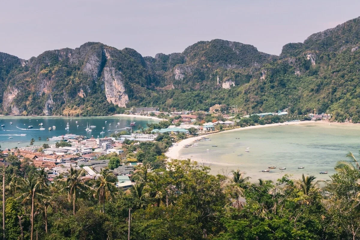 Point de vue de Koh Phi Phi Don