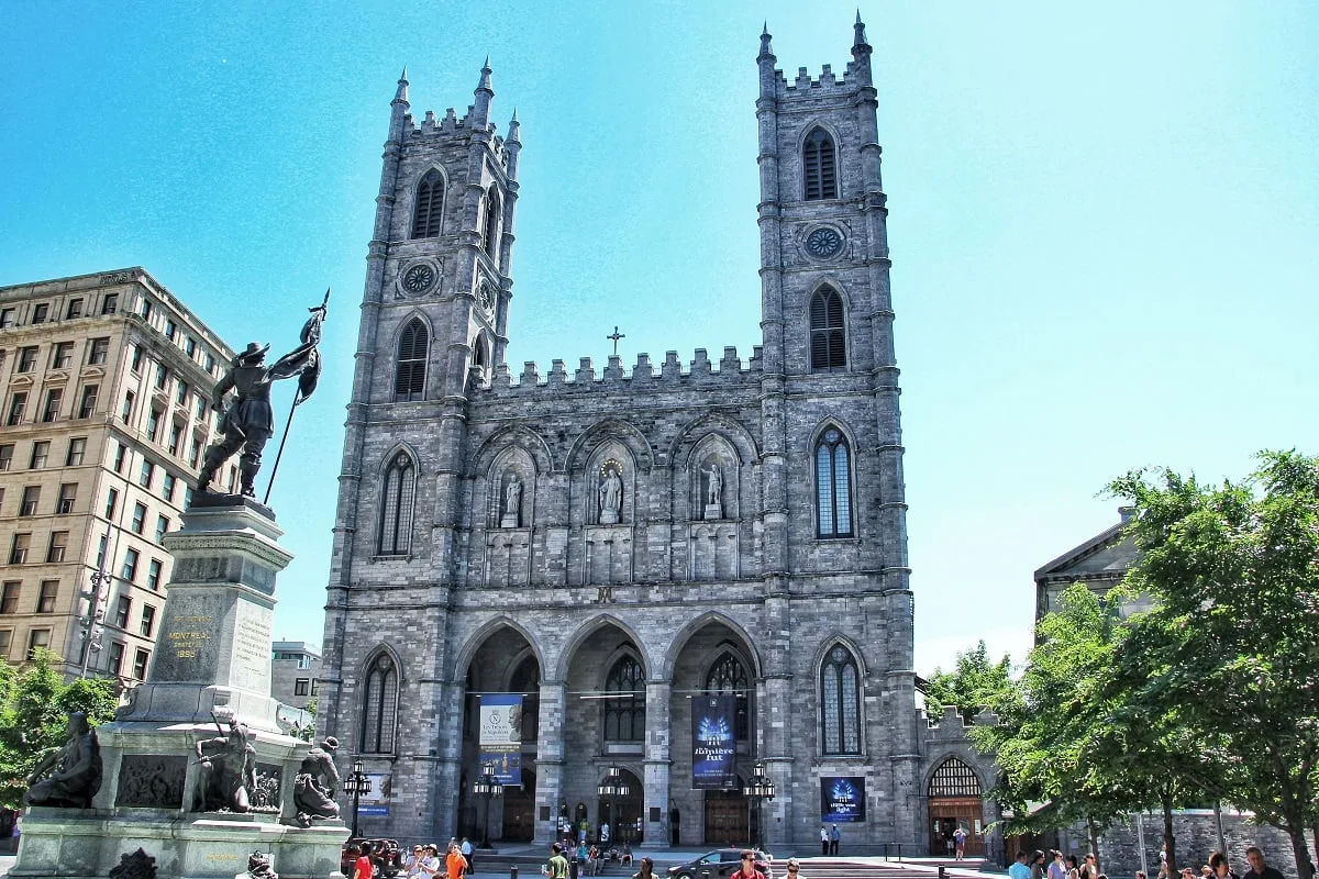 La basilique Notre-Dame de Montréal