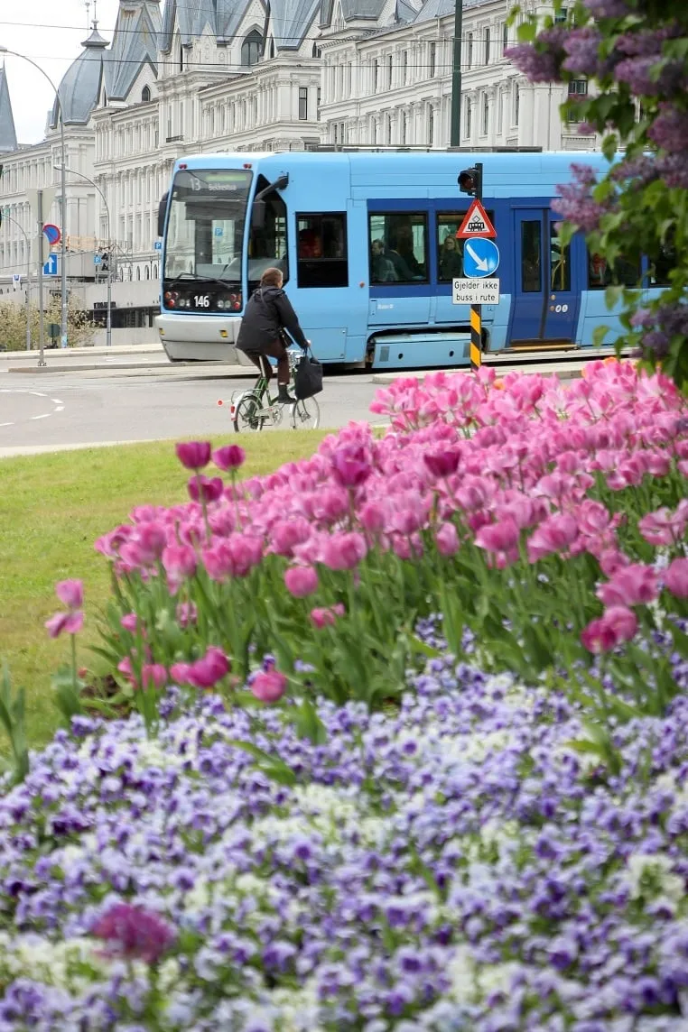 Le tram d'Oslo