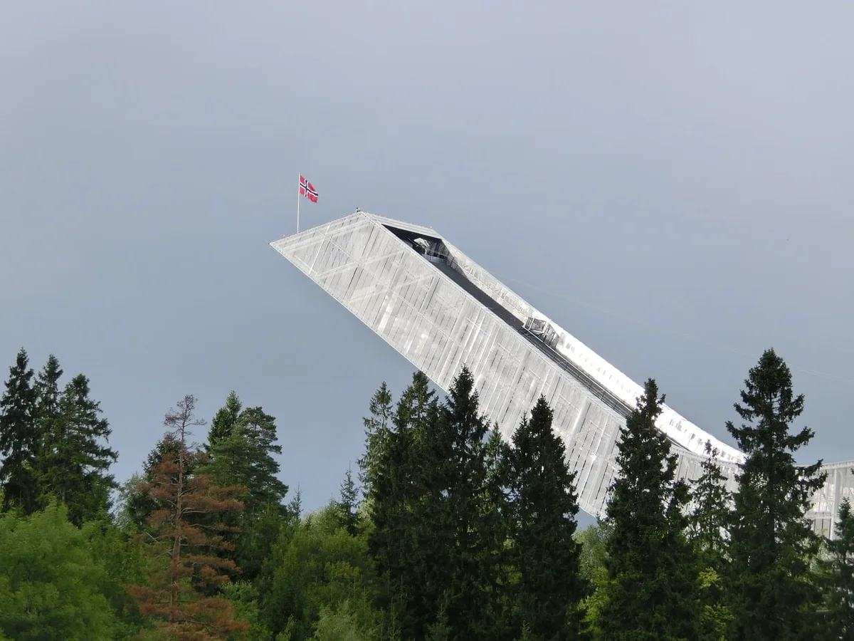 Le tremplin de ski de Holmenkollen