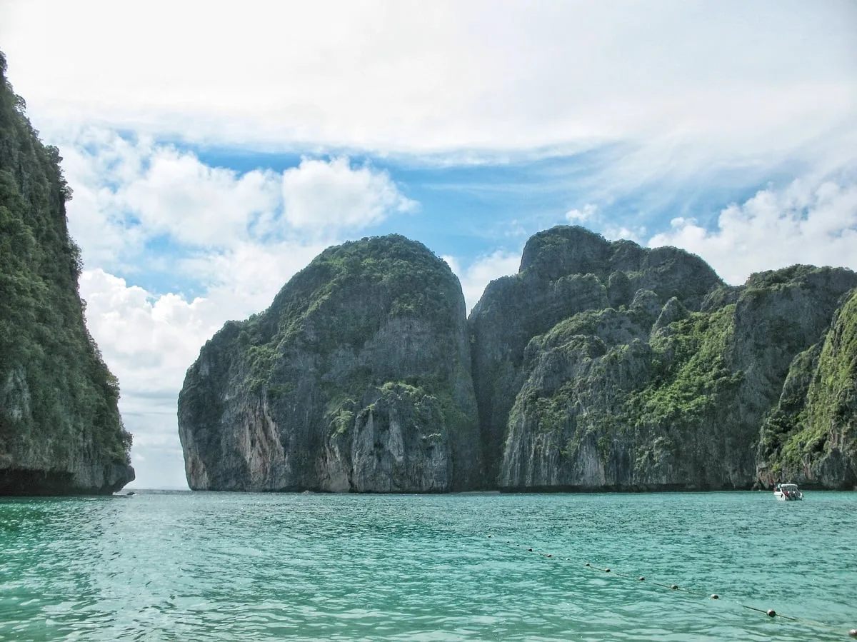Vue depuis Maya Bay