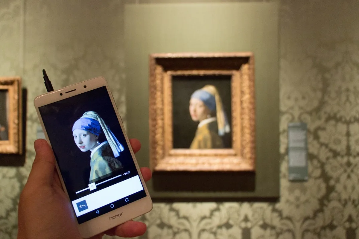 L'application mobile du musée Mauritshuis