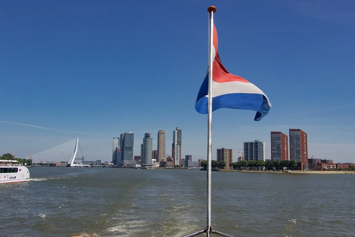 Sur la Meuse à Rotterdam