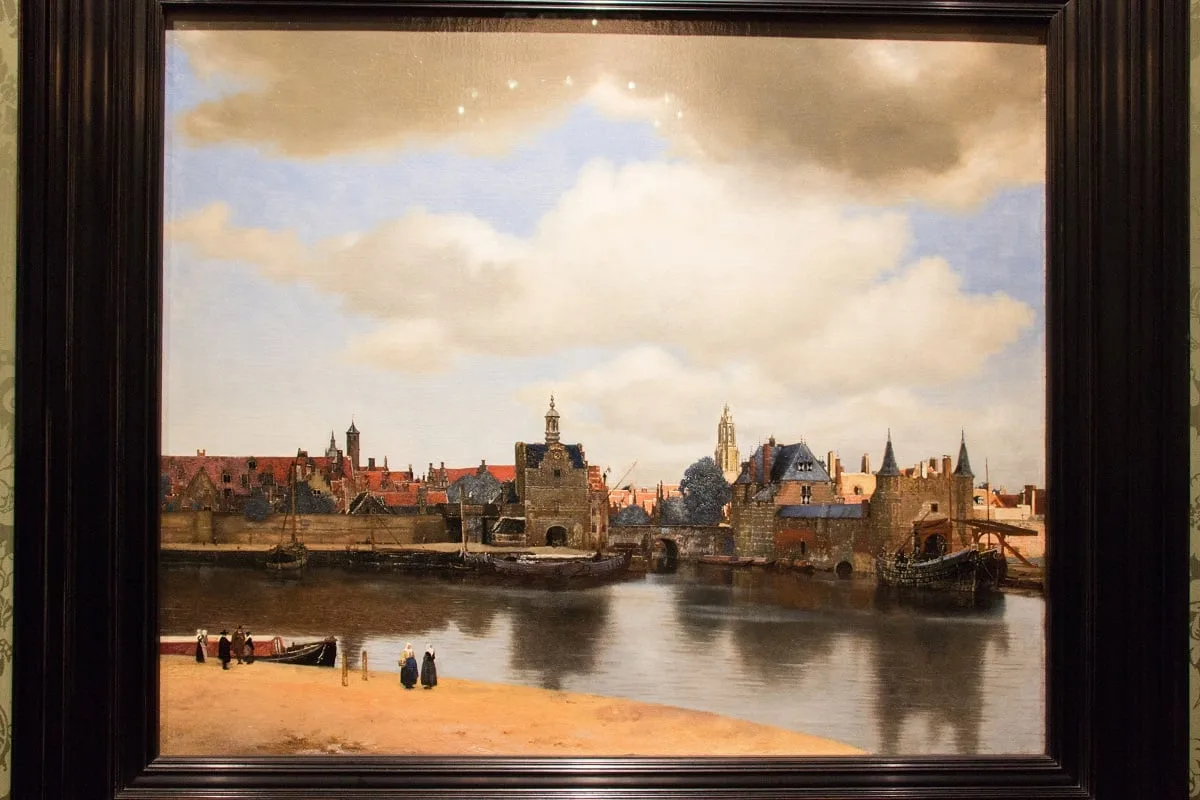 Le tableau "Vue sur Delft" de Vermeer