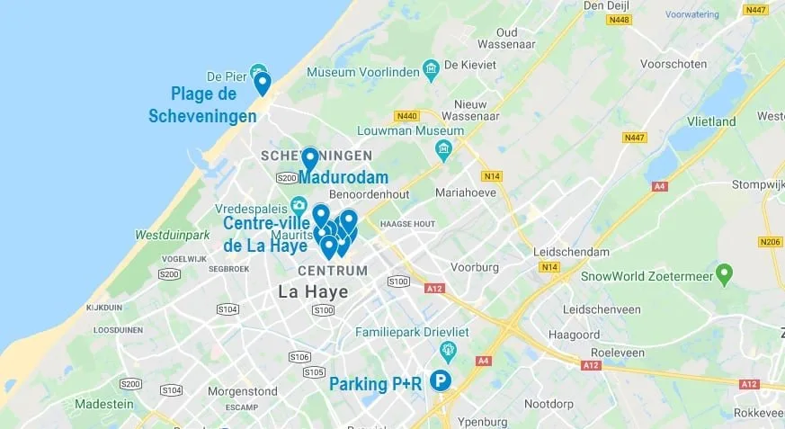 Visiter La Haye et ses alentours