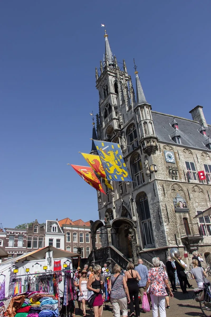 L'hôtel de ville de Gouda