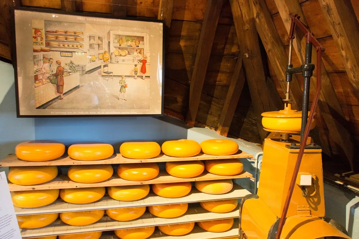 Dans le musée des artisanats de Gouda