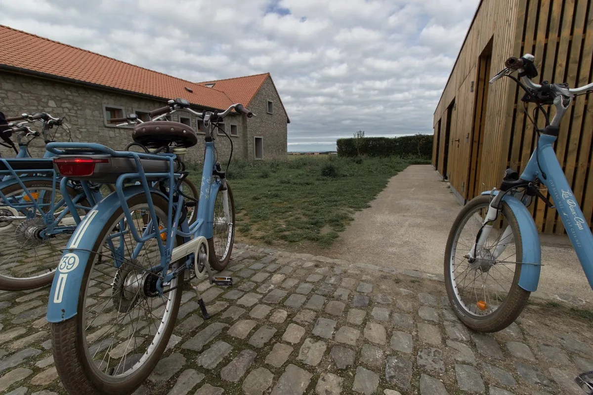 Vélos de location à la Maison du Grand site des deux caps